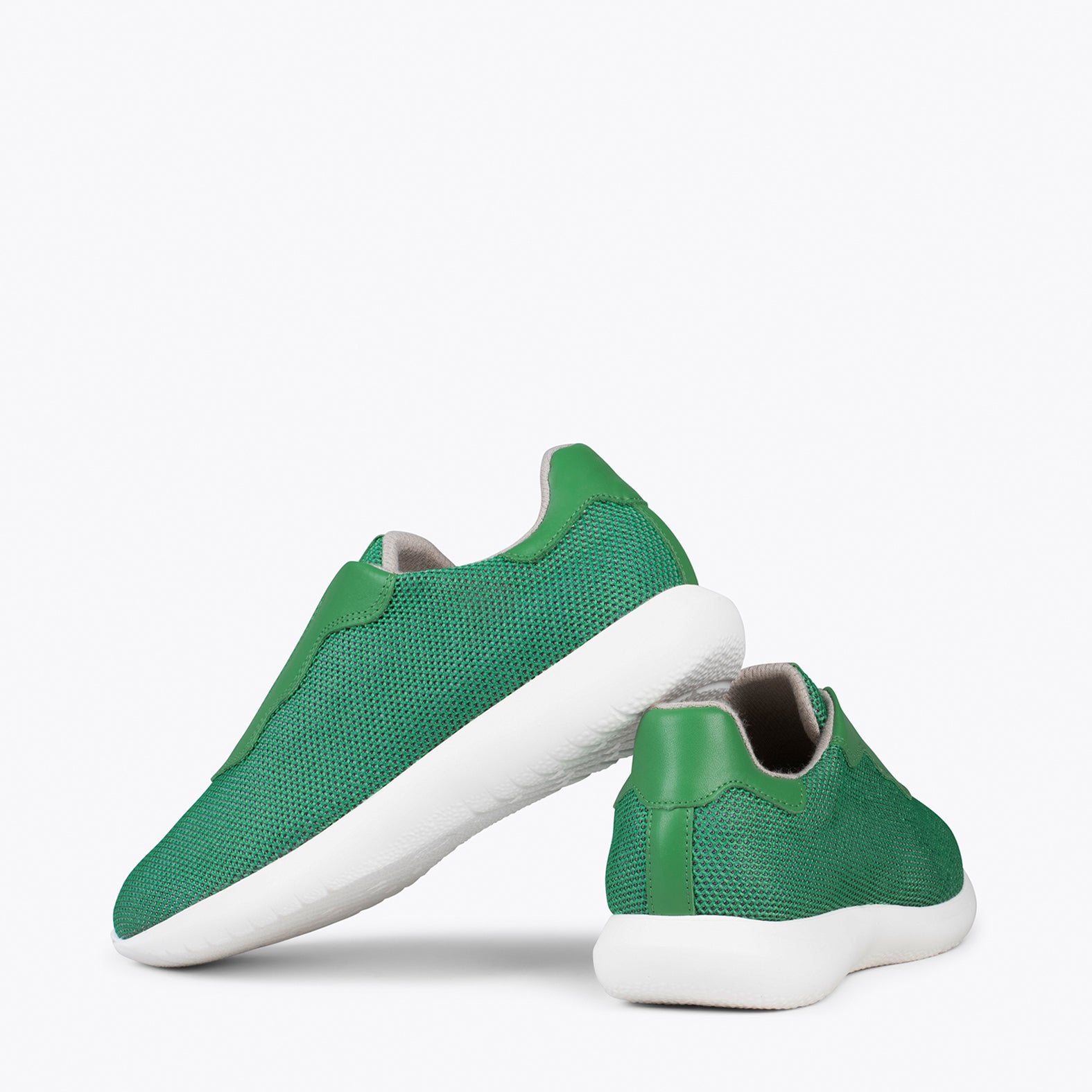 SPORT – GREEN comfortable sock-free sneakers