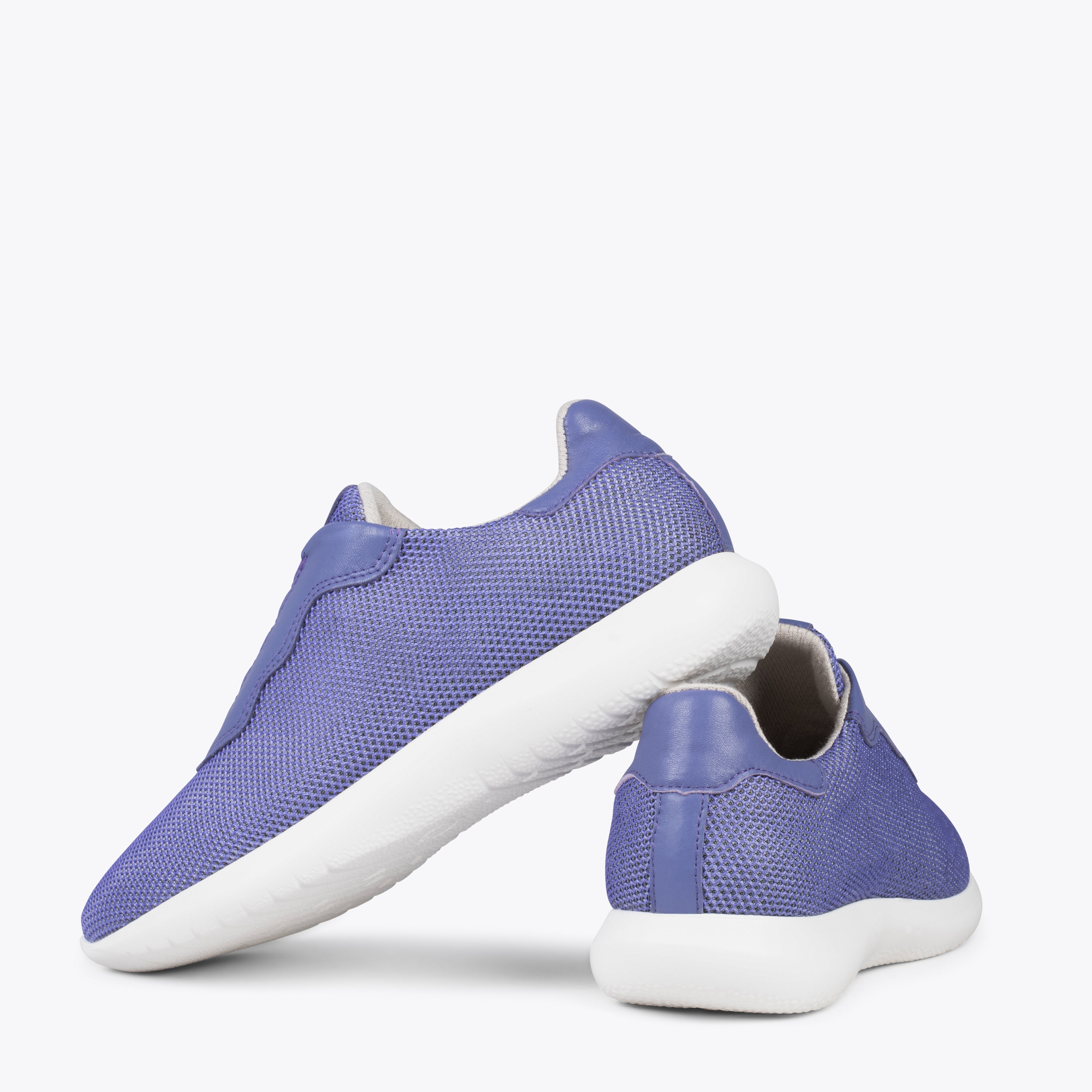 SPORT – PURPLE comfortable sock-free sneakers