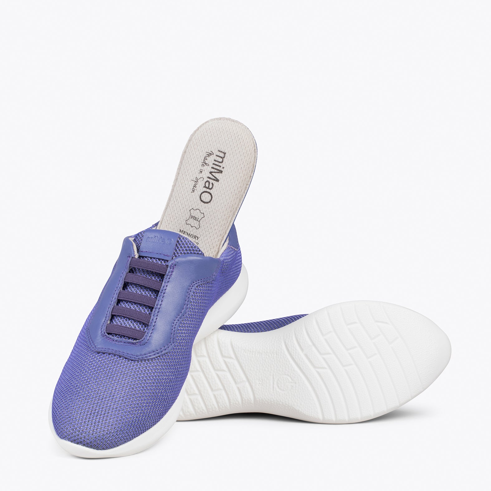 SPORT – PURPLE comfortable sock-free sneakers