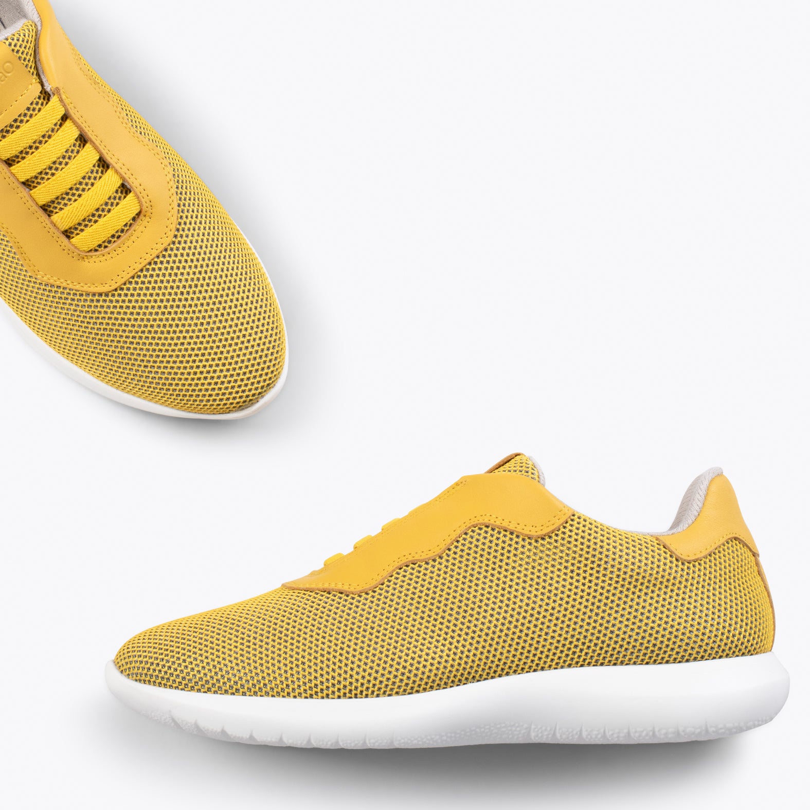 SPORT – YELLOW comfortable sock-free sneakers