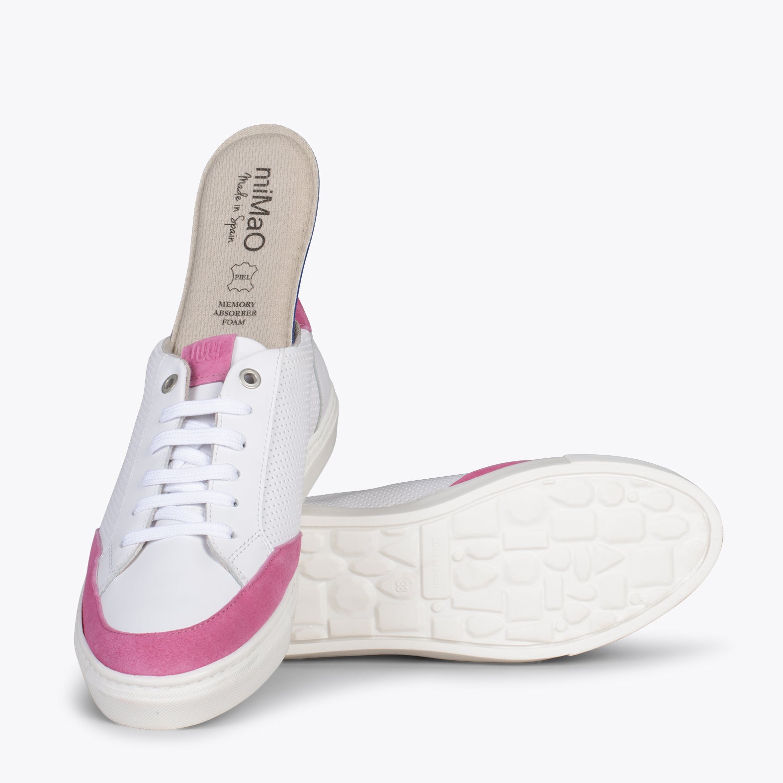 SNEAKER MIL PUNTOS – Zapatillas casual para mujer ROSA