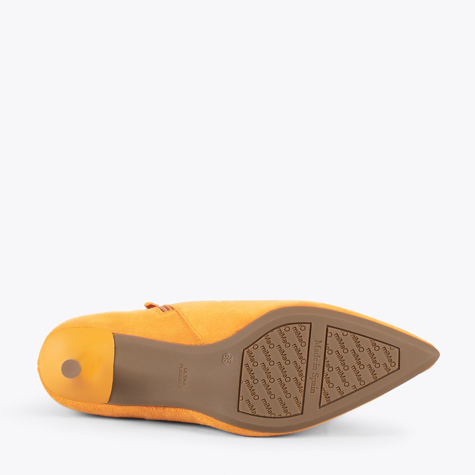 OUTFIT - Botines elegantes de tacón bajo de aguja AMARILLO