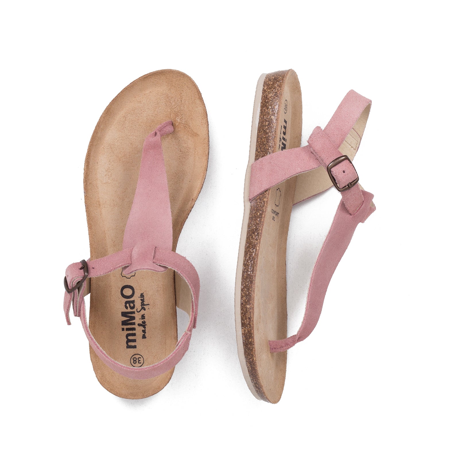 BIO GREEN - Sandalia plana ROSA - miMaO ShopOnline