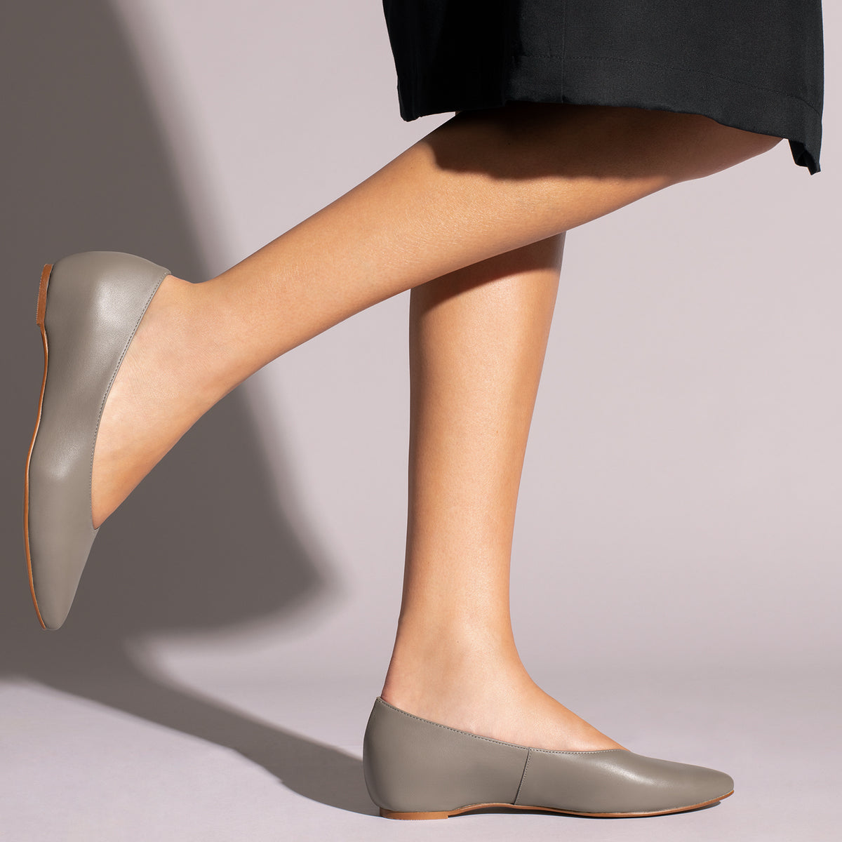 URBAN CUÑA - Zapatos TAUPE con cuña interna