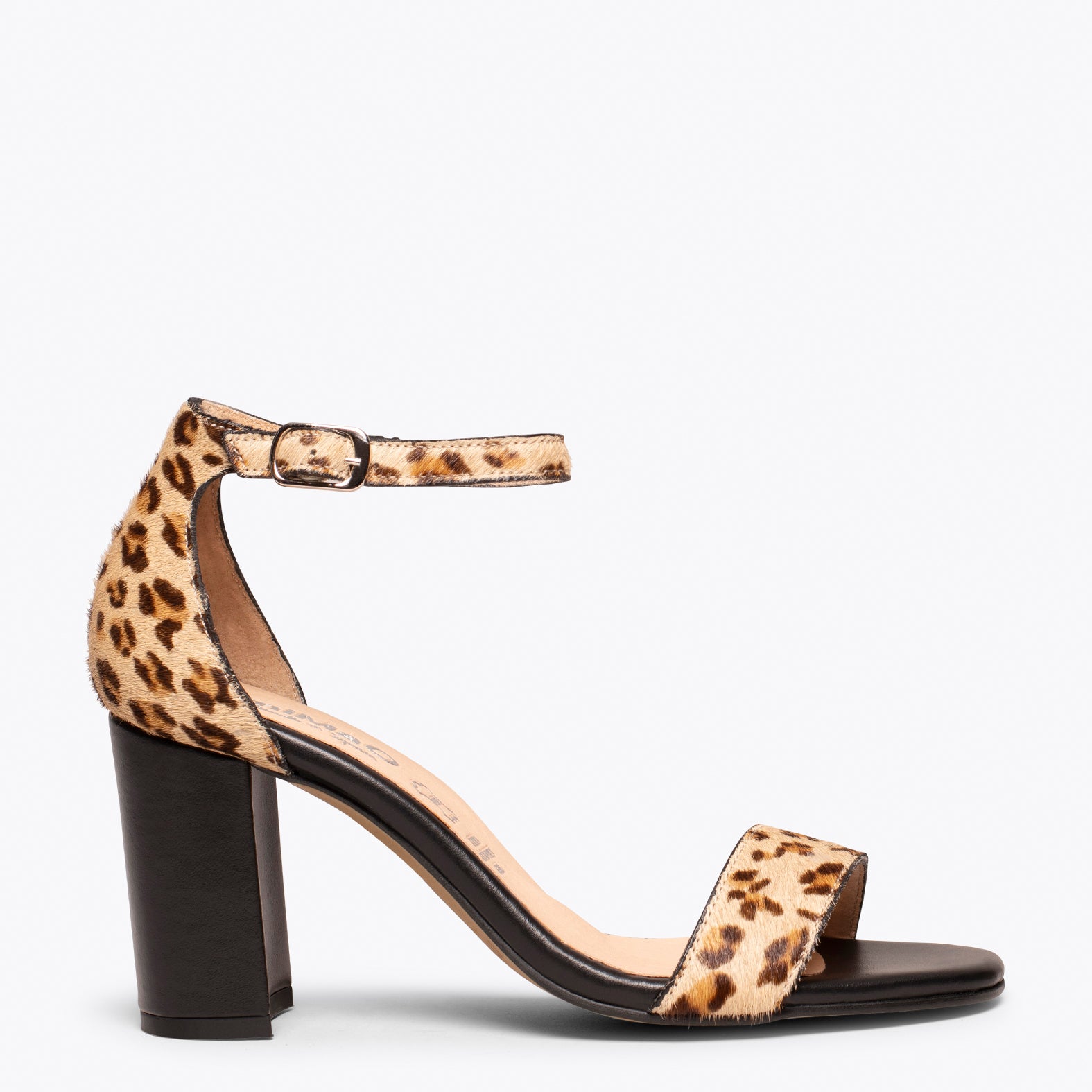 SAVANNAH – LEOPARD animal print high heel sandal