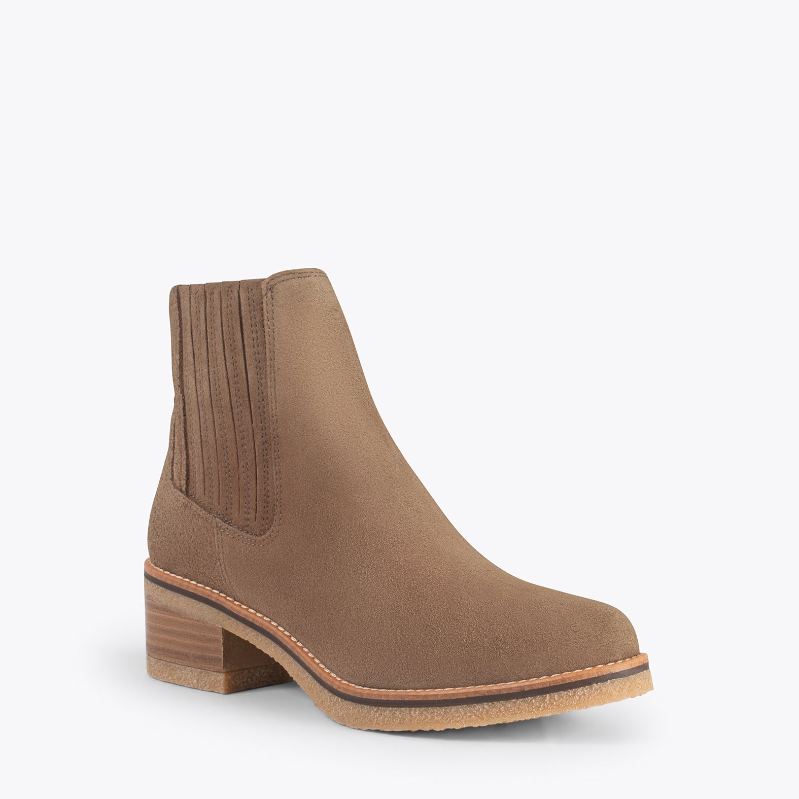 COUNTRY – Botines camperos para mujer TAUPE