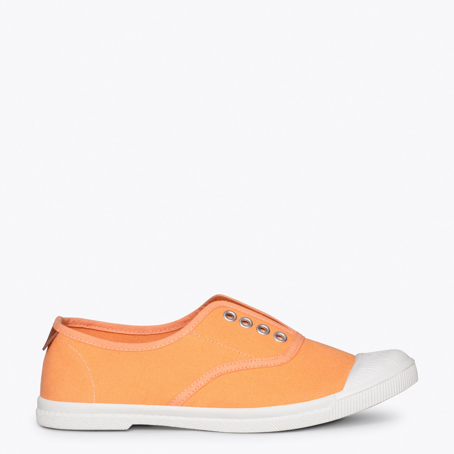 WAY Tennis en toile sans lacets MANGUE miMaO