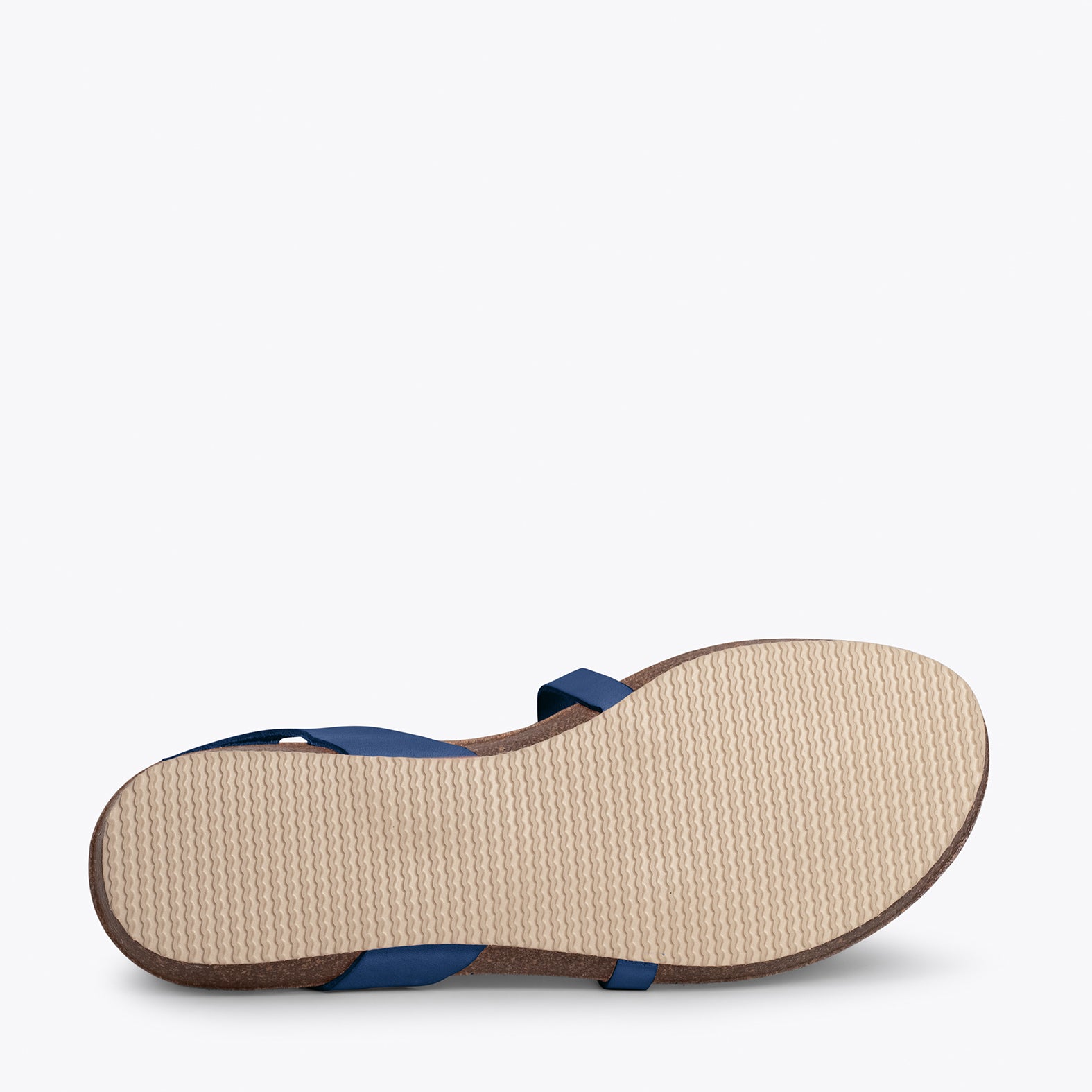 MARIPOSA – Nu-pieds à entre-doigts BLEU MARINE BIO