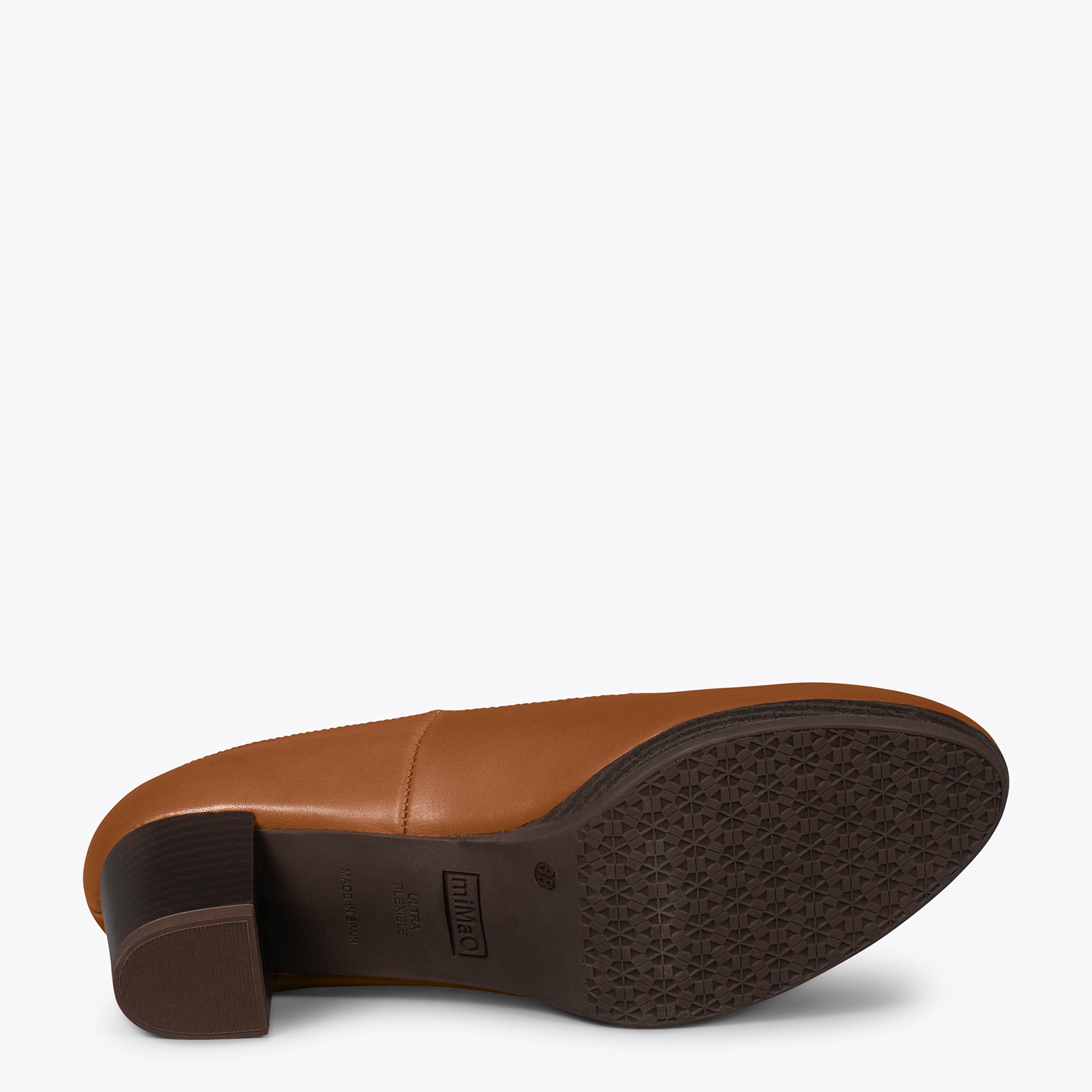 AZAFATA S - Zapatos de tacón bajo con plataforma MARRÓN - miMaO ®