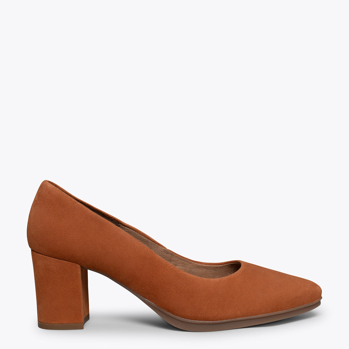 URBAN S - Zapatos de tacón medio COÑAC
