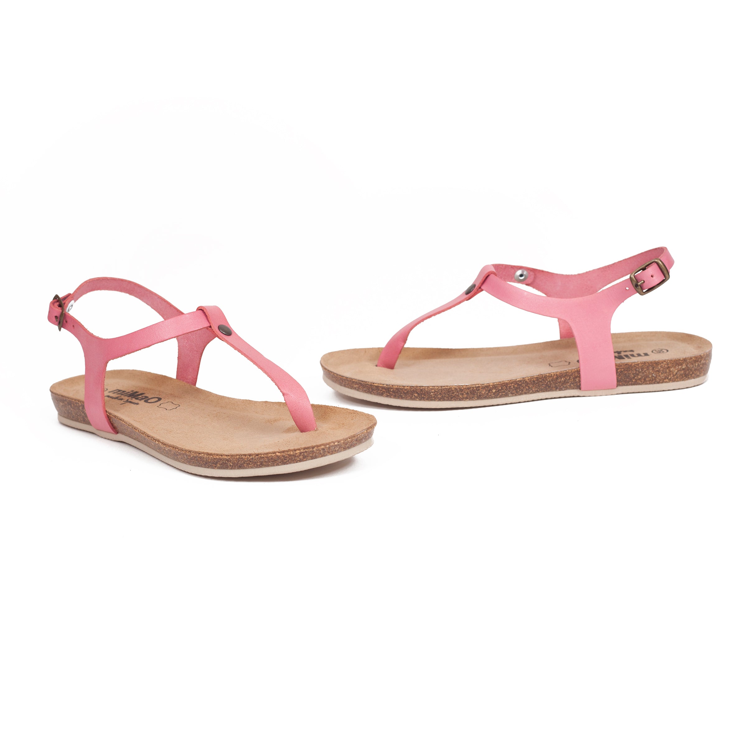 Sandalias planas dedo BIO CONFORT Rosa -Special Price- - miMaO ShopOnline