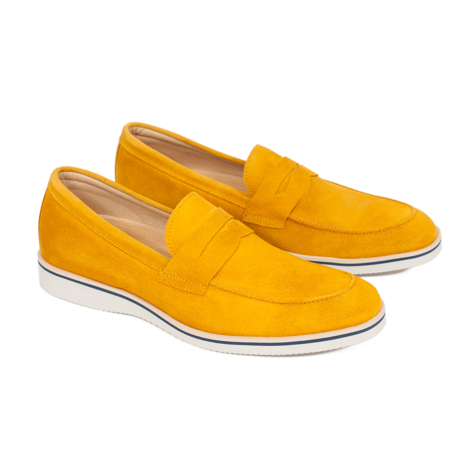 Zapato Mocasín hombre MEMORY FOAM Amarillo