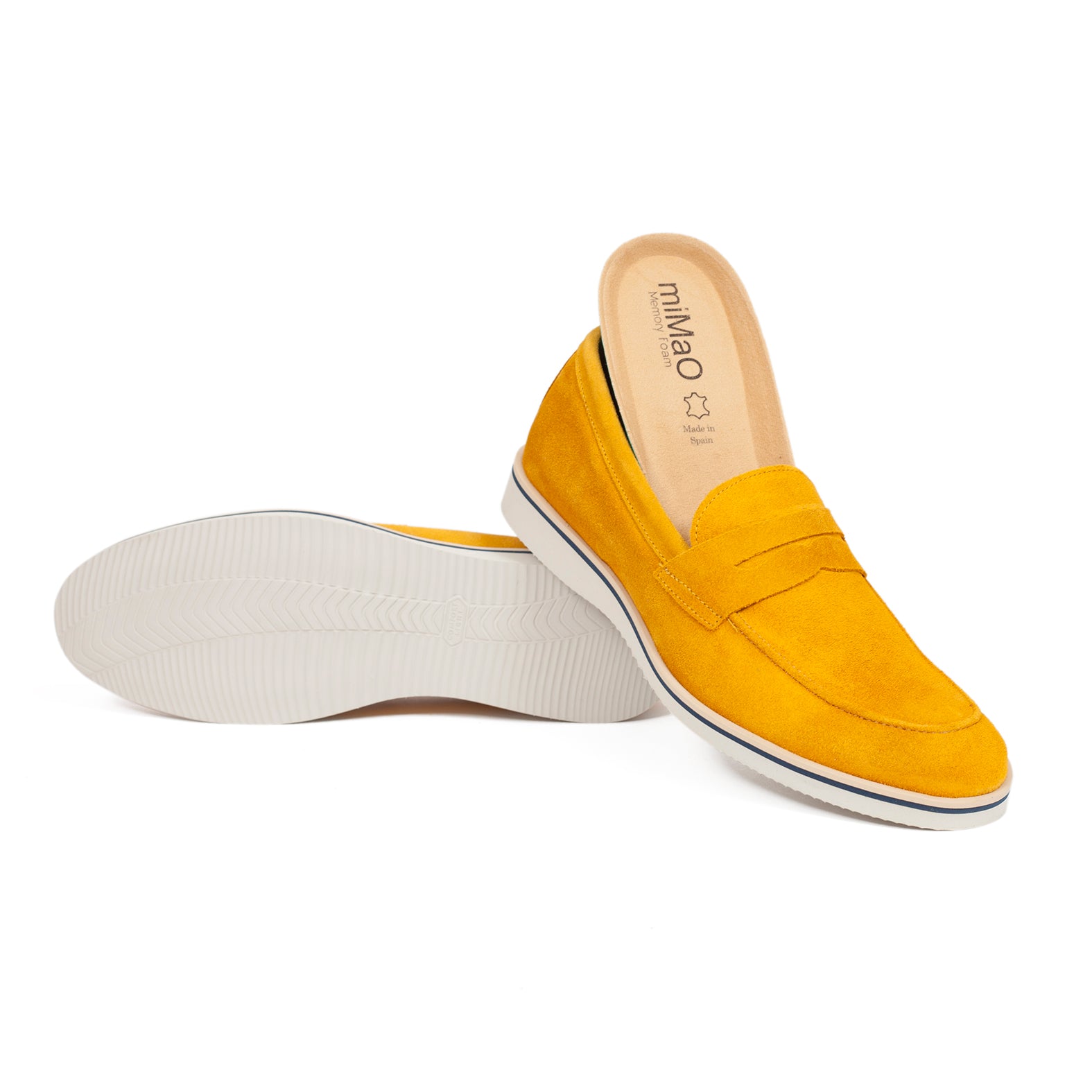 Zapato Mocasín hombre MEMORY FOAM Amarillo