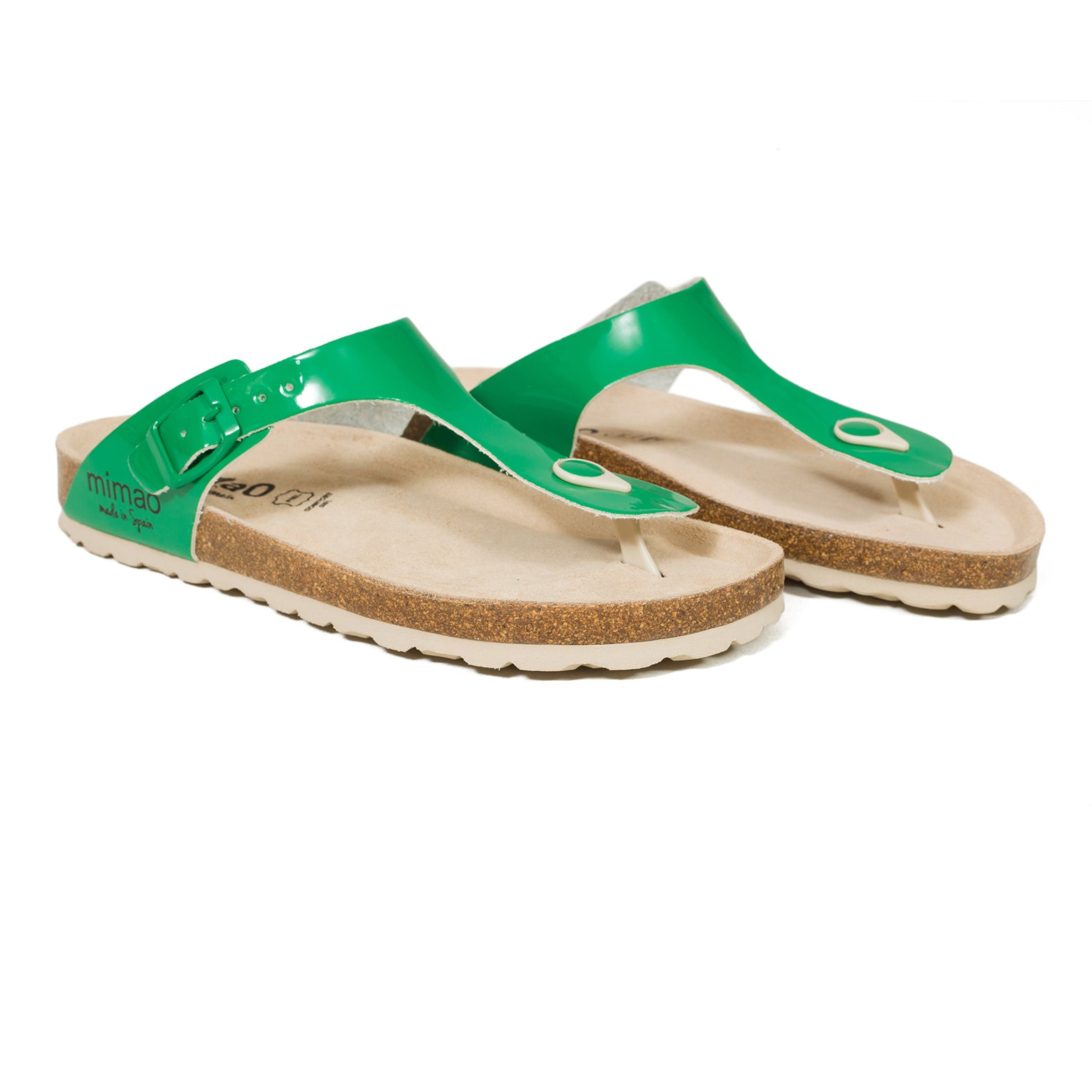 BLOG - Sandalia plana BIO de dedo VERDE - miMaO ShopOnline