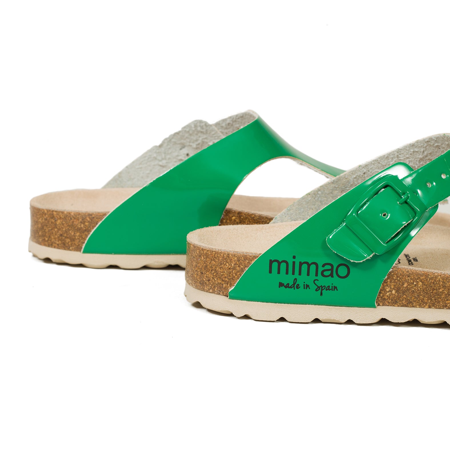 BLOG - Sandalia plana BIO de dedo VERDE - miMaO ShopOnline