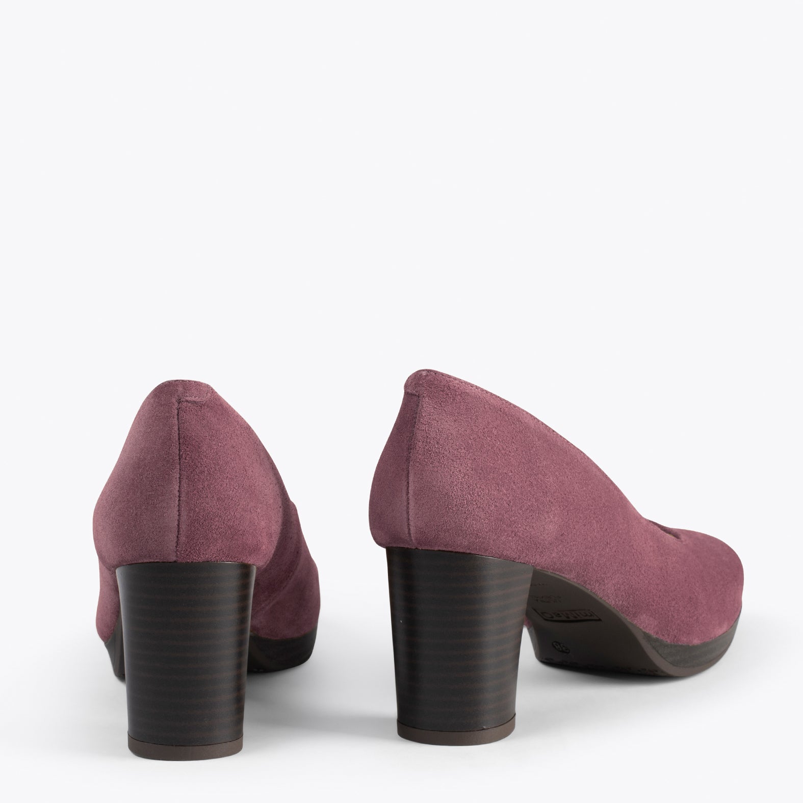 VOL VINTAGE – Chaussures à talon et plateforme PRUNE