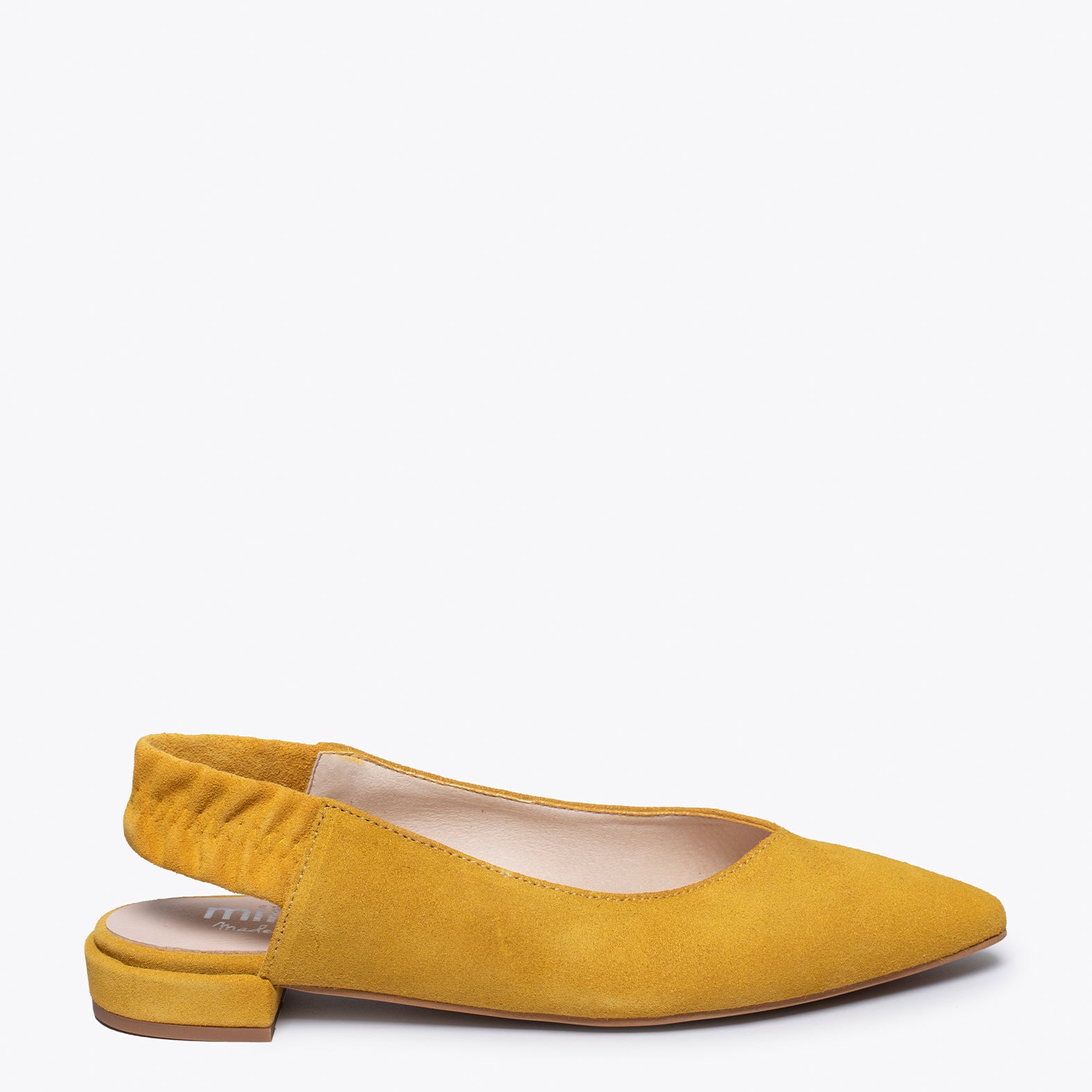 Mustard slingback outlet shoes