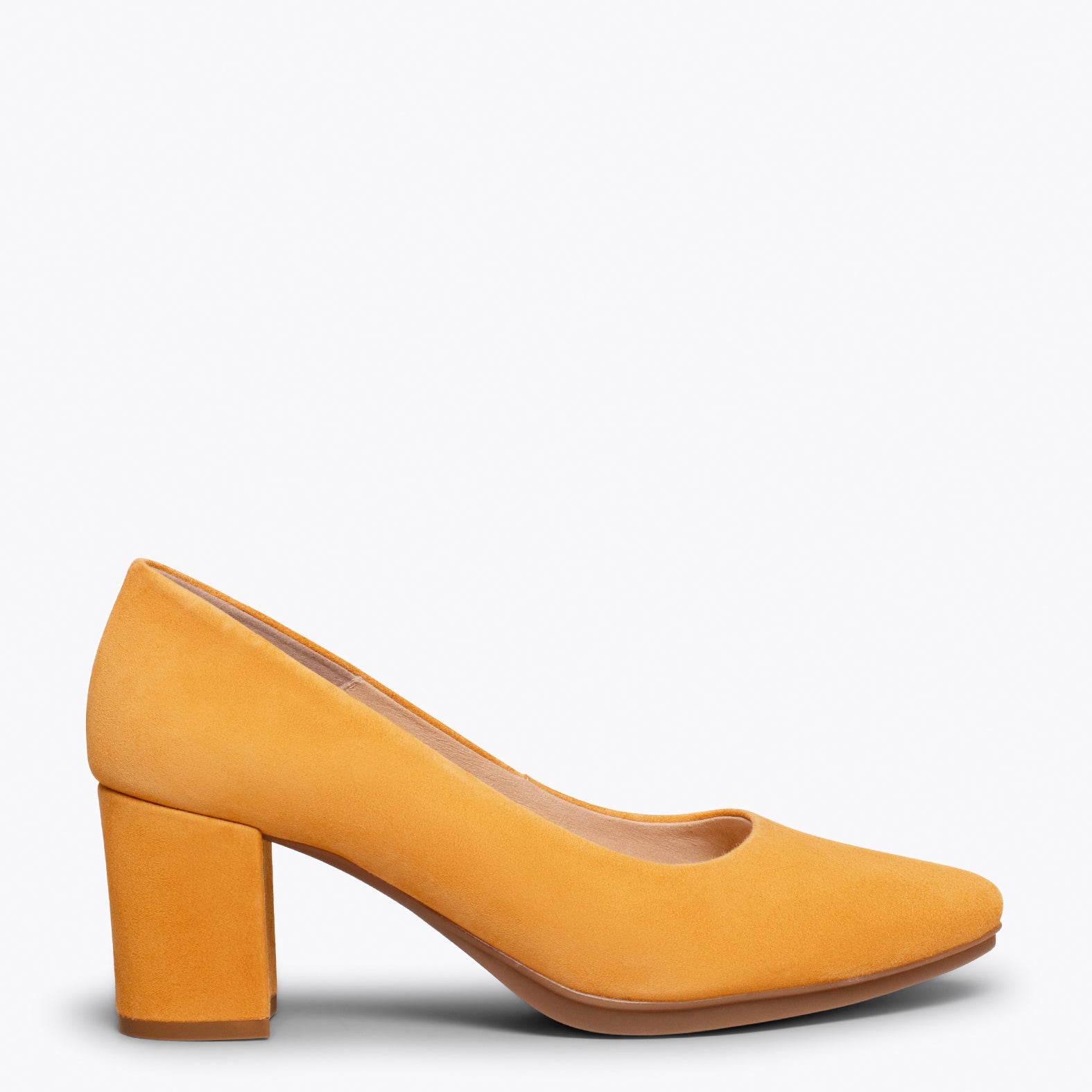 Heels mustard on sale