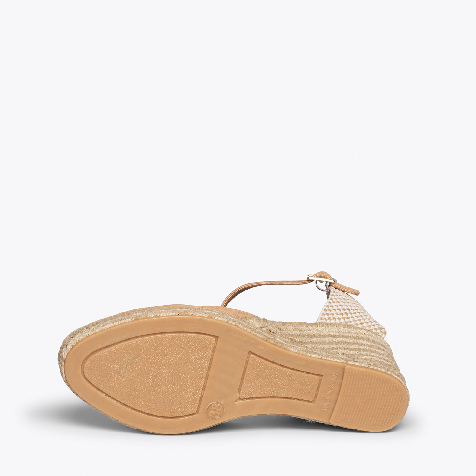NERJA – BEIGE wedge espadrille