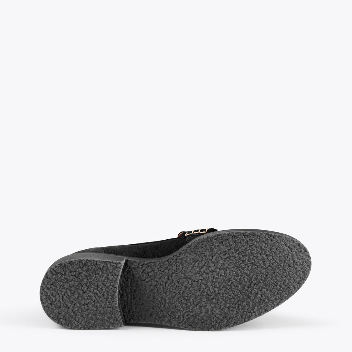 CASTELLANO – BLACK moccasin with tassel