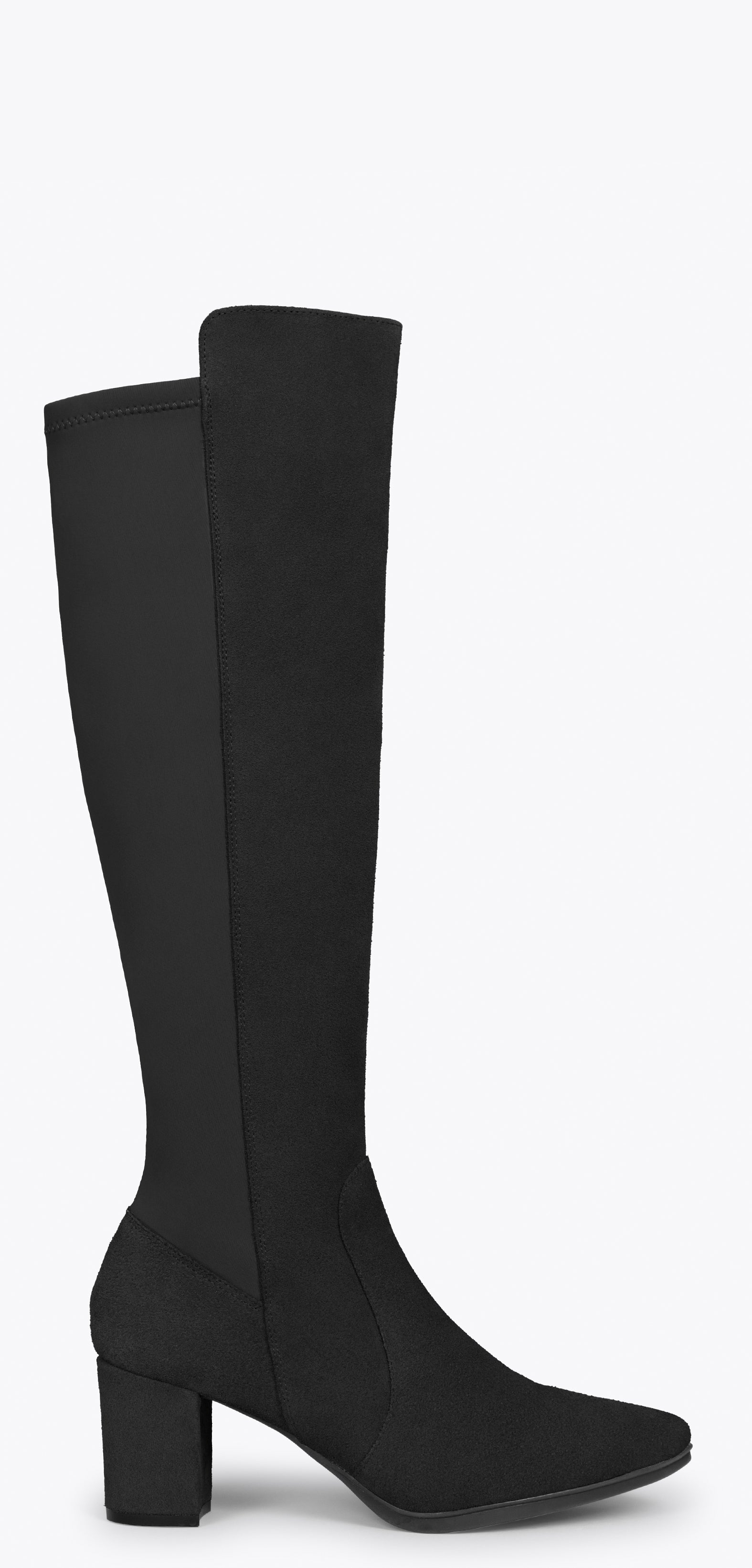 SUNSET – Botas de tacón elásticas NEGRO - miMaO ®