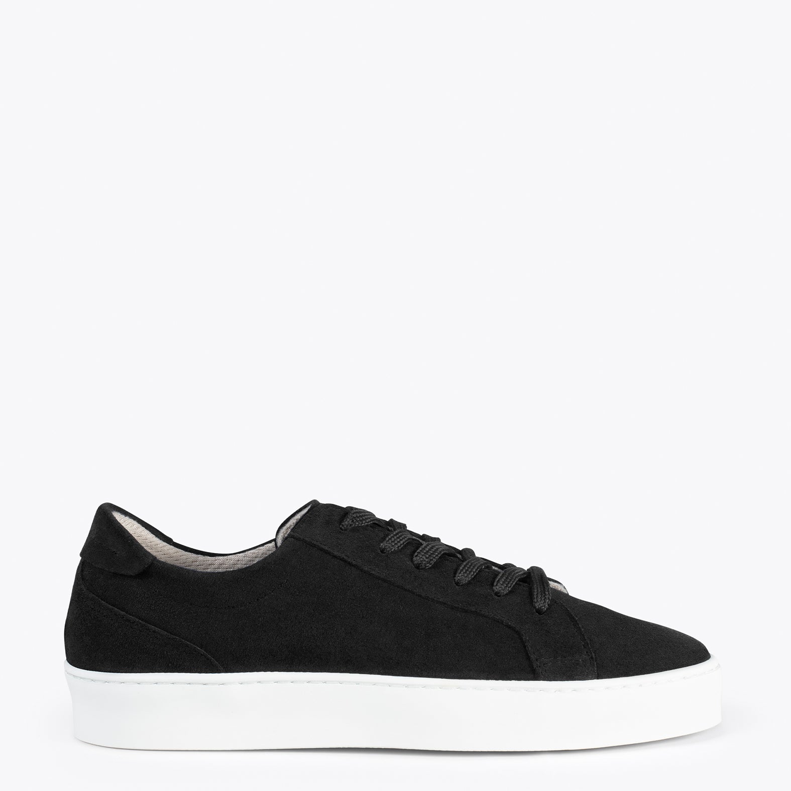 ENJOY – BLACK suede lifestyle sneakers