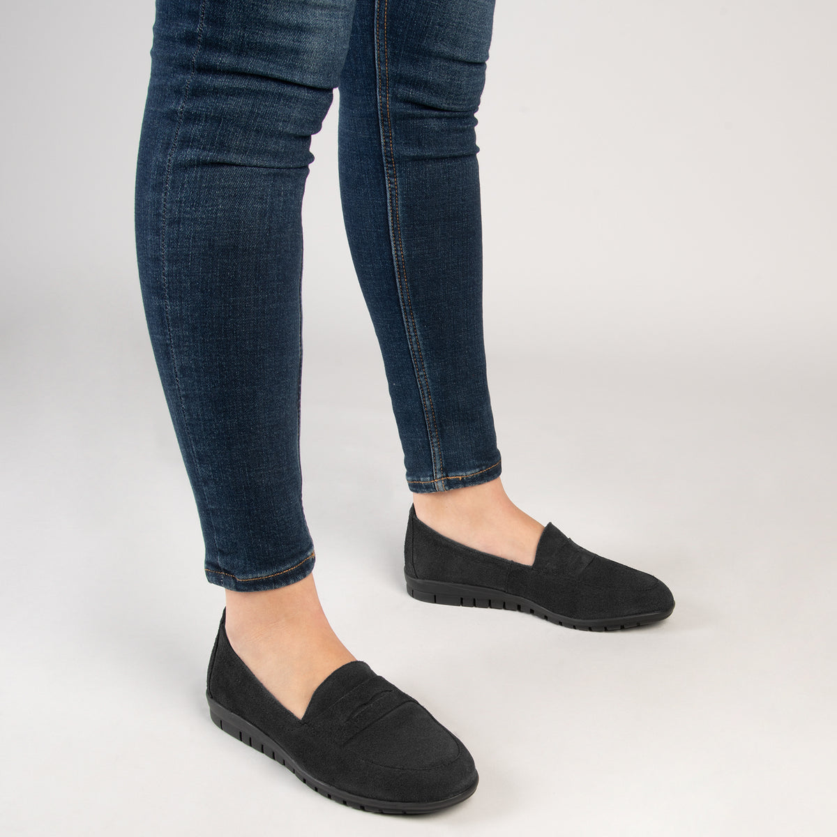 360 - Mocasines con antifaz NEGRO
