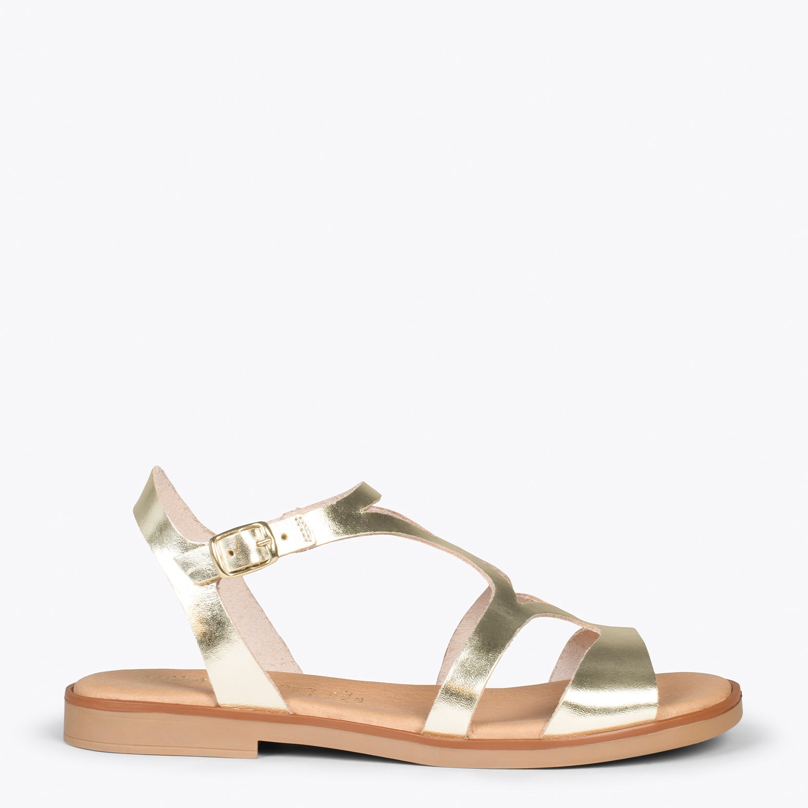 Bamboo gold sale sandals