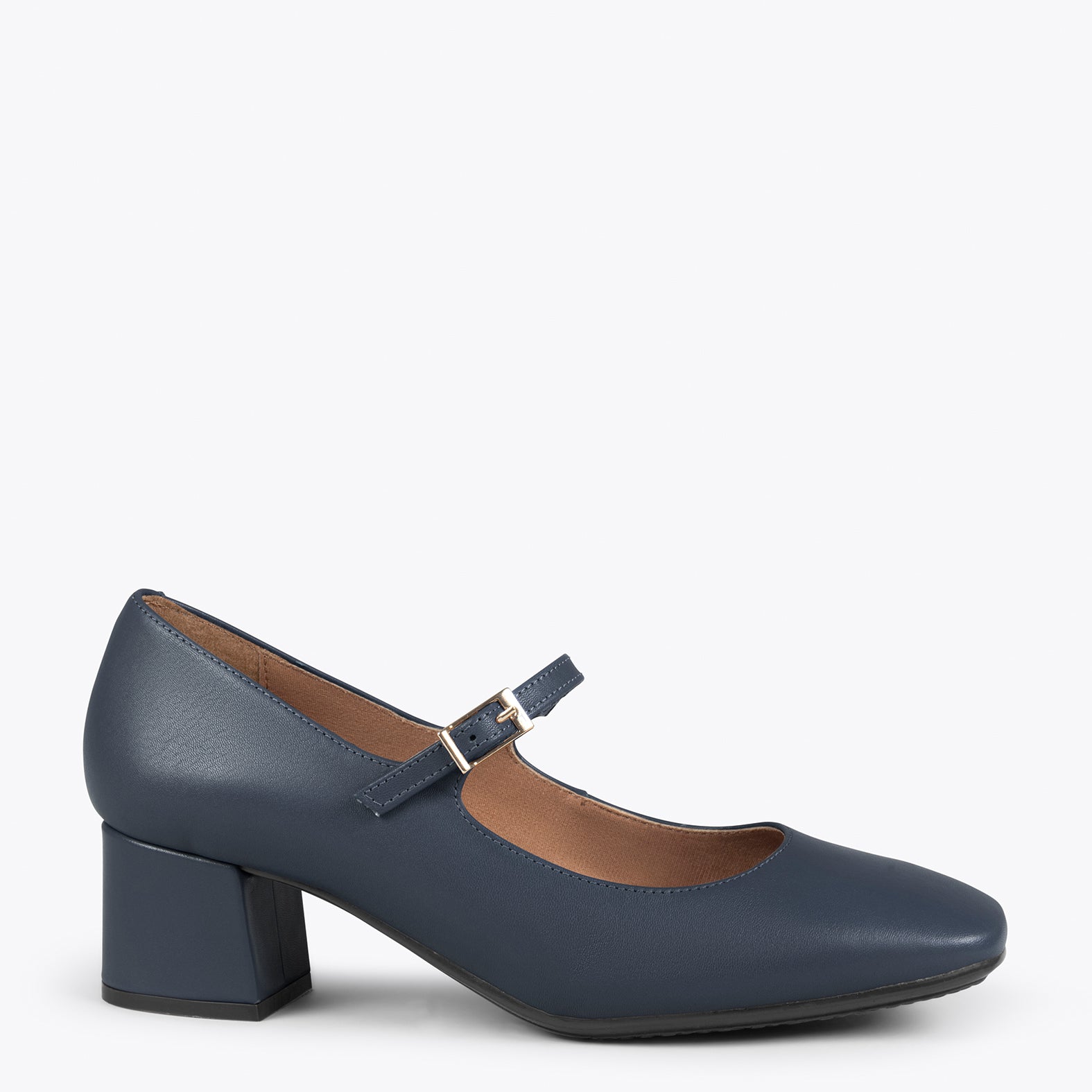 BELLA - Zapatos con pulsera y puntera cuadrada MARINO - miMaO ®