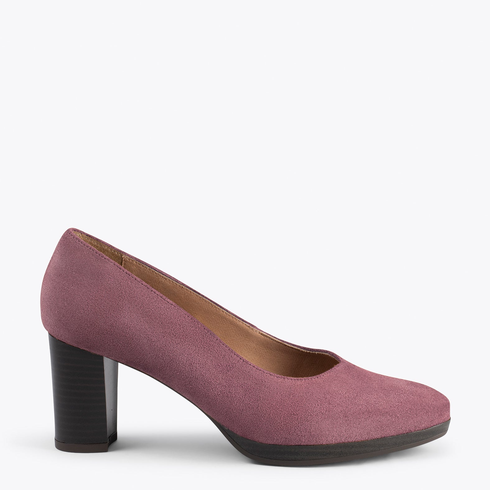 URBAN FLIGHT VINTAGE PLUM high heels with platform miMaO