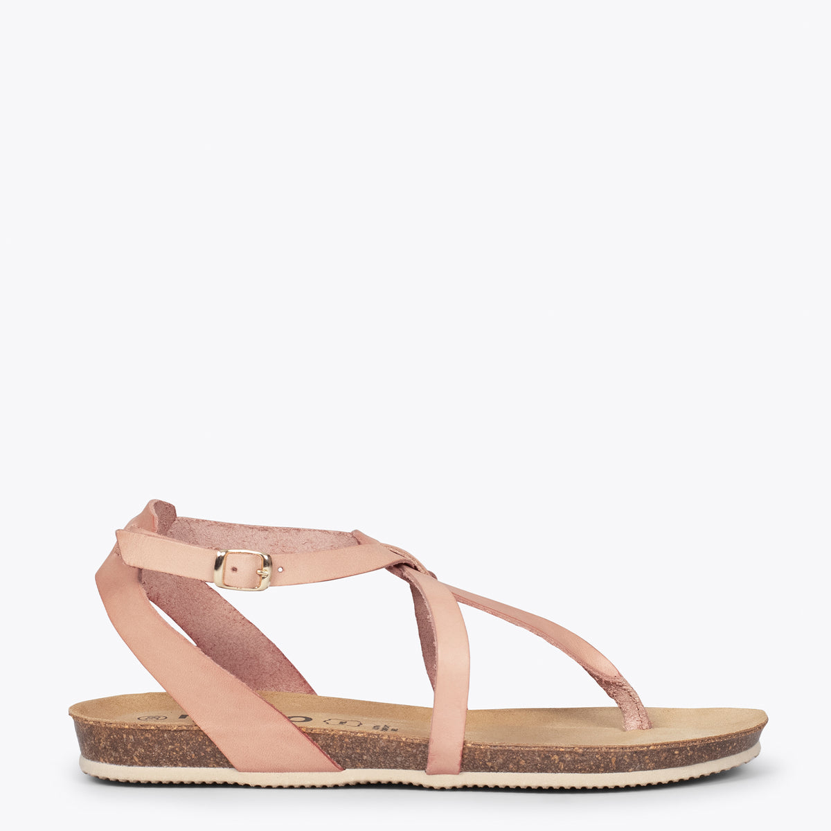 MARIPOSA - Sandalias de dedo NUDE BIO