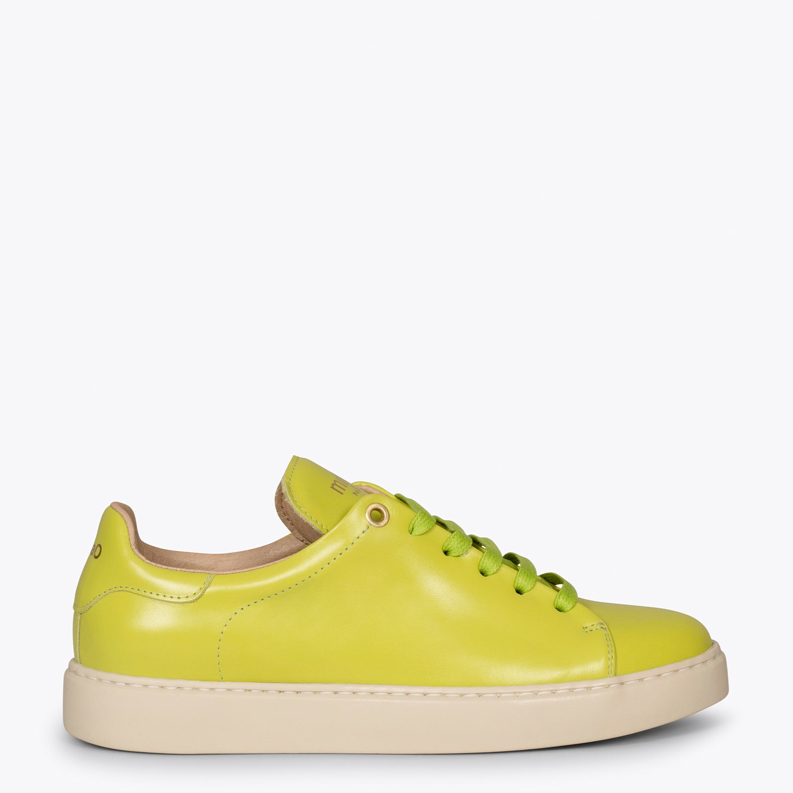 SKATE – YELLOW casual leather sneaker
