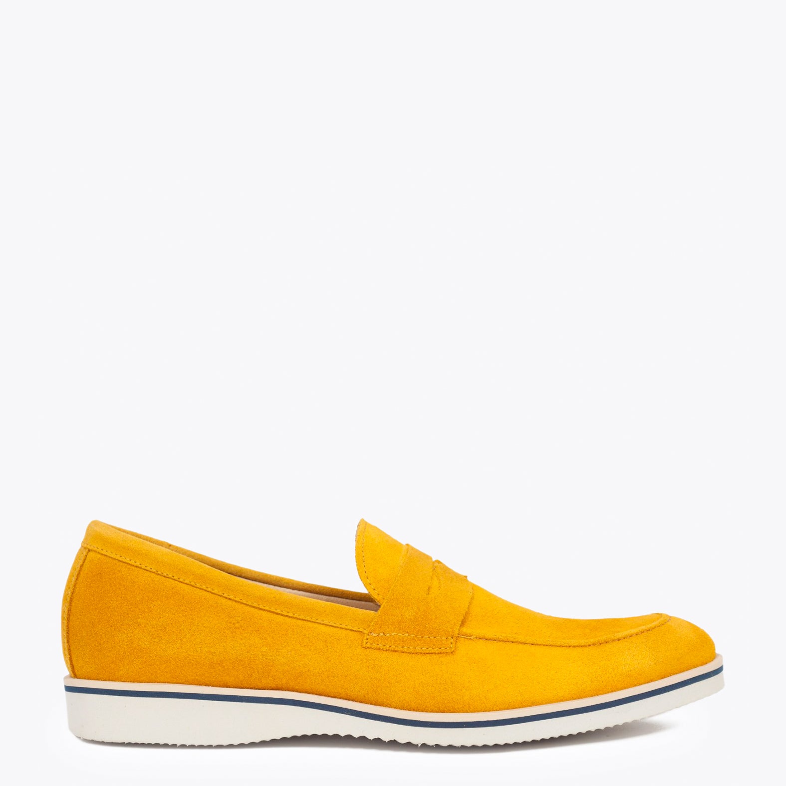 Zapato Mocasín hombre MEMORY FOAM Amarillo