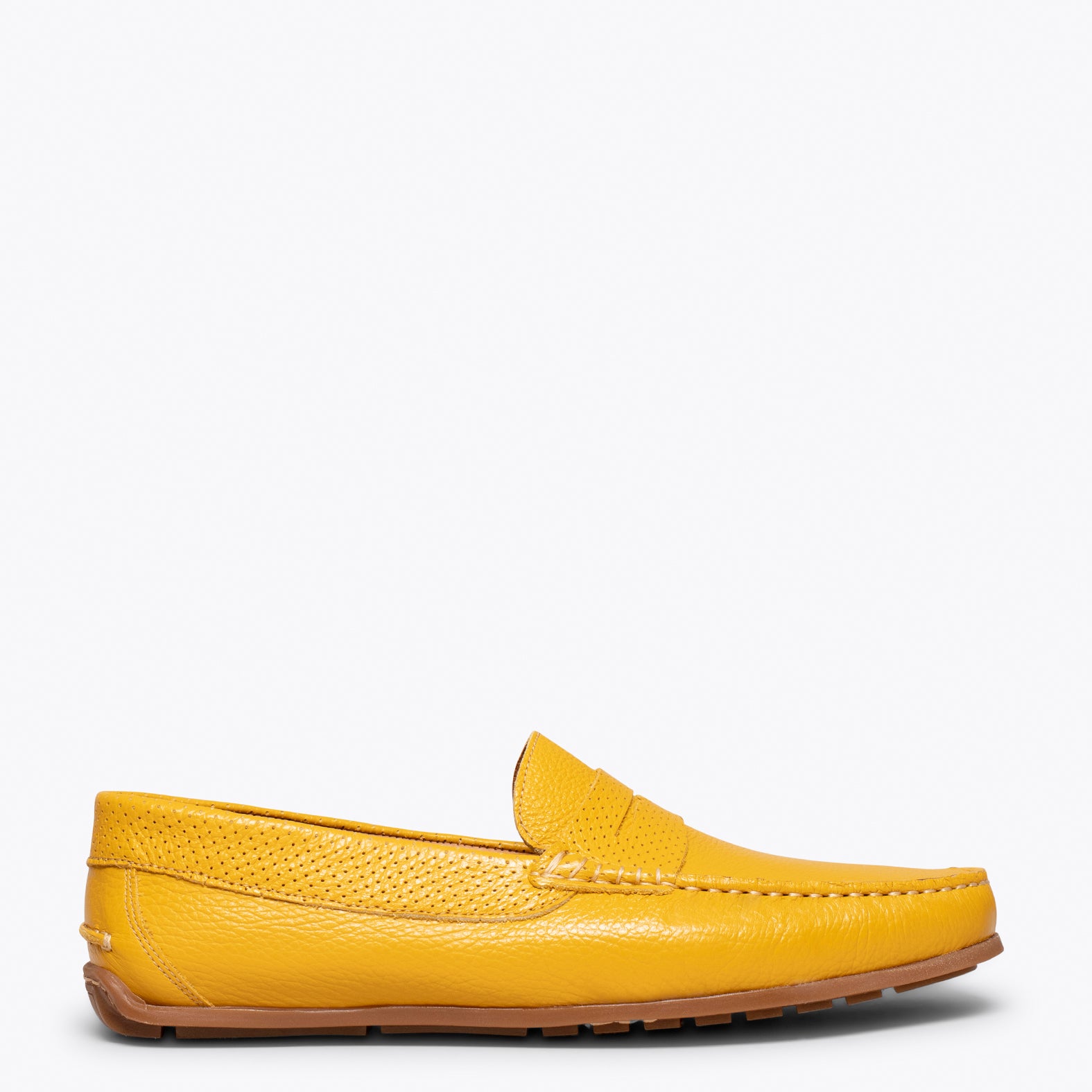mocasines hombre amarillos