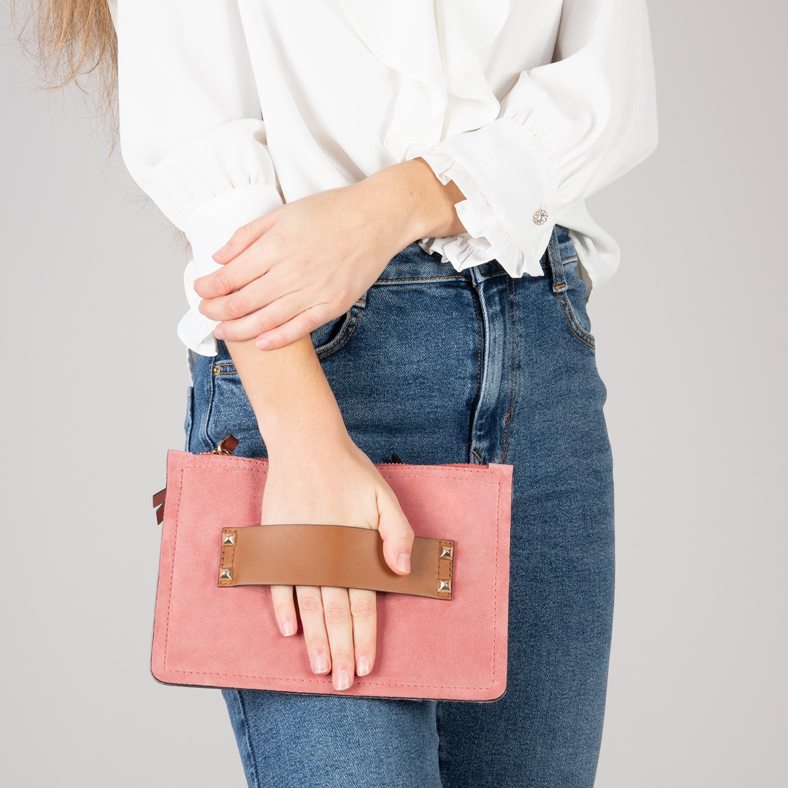 CLASSIC - SALMON women's shoulder bag