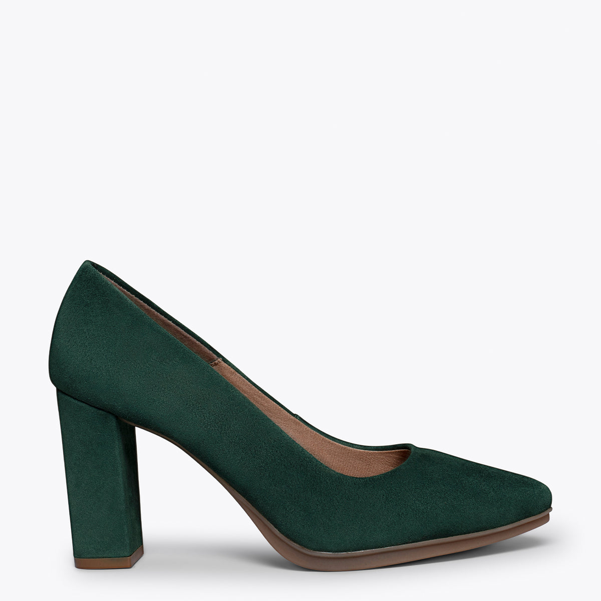 URBAN - Zapatos VERDES de tacón alto