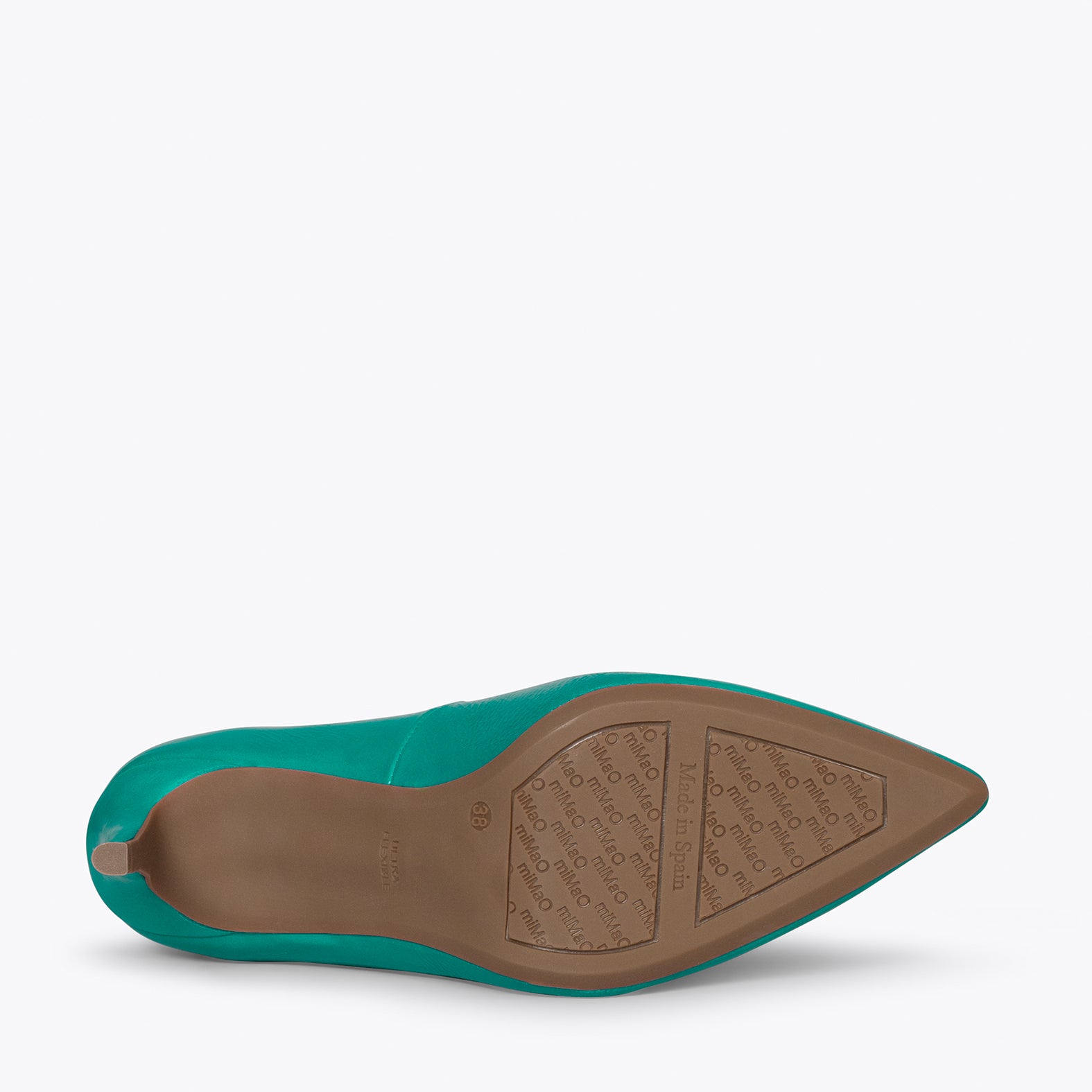 STILETTO - Zapatos de charol TURQUESA con tacón de aguja