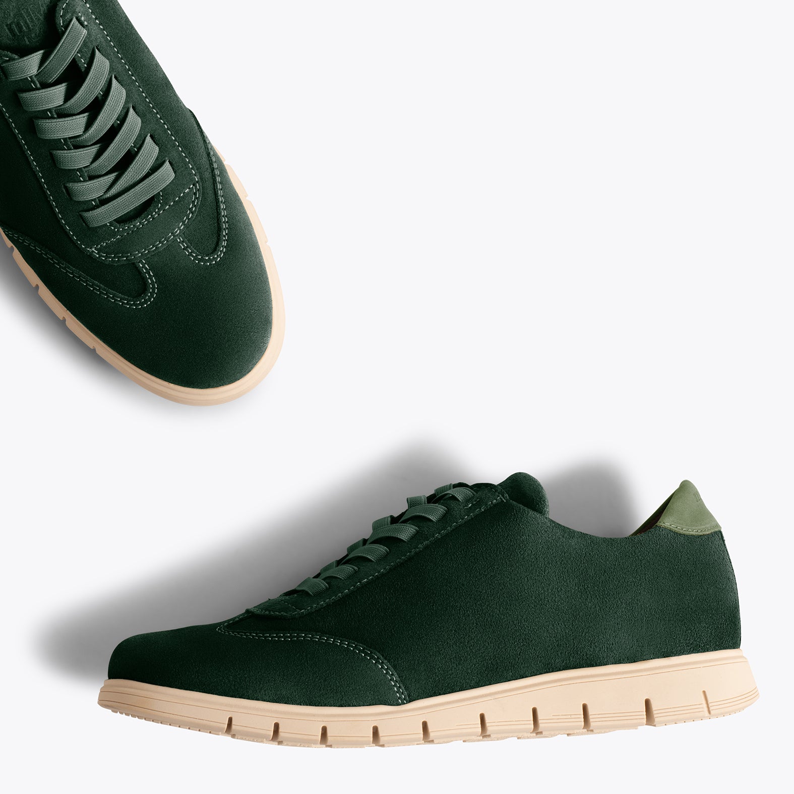 360º - Baskets casual pour hommes VERT