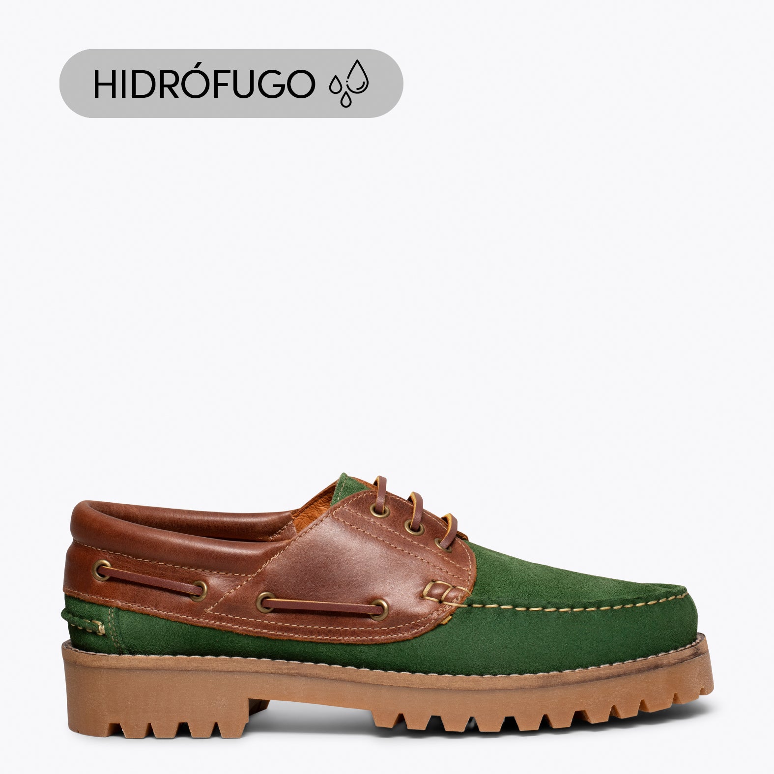 Náuticos Verdes Hombre