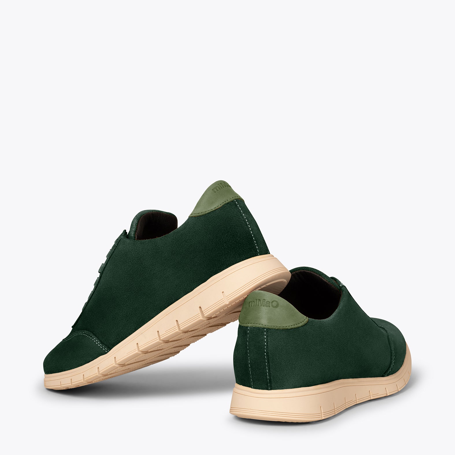 360º - Baskets casual pour hommes VERT