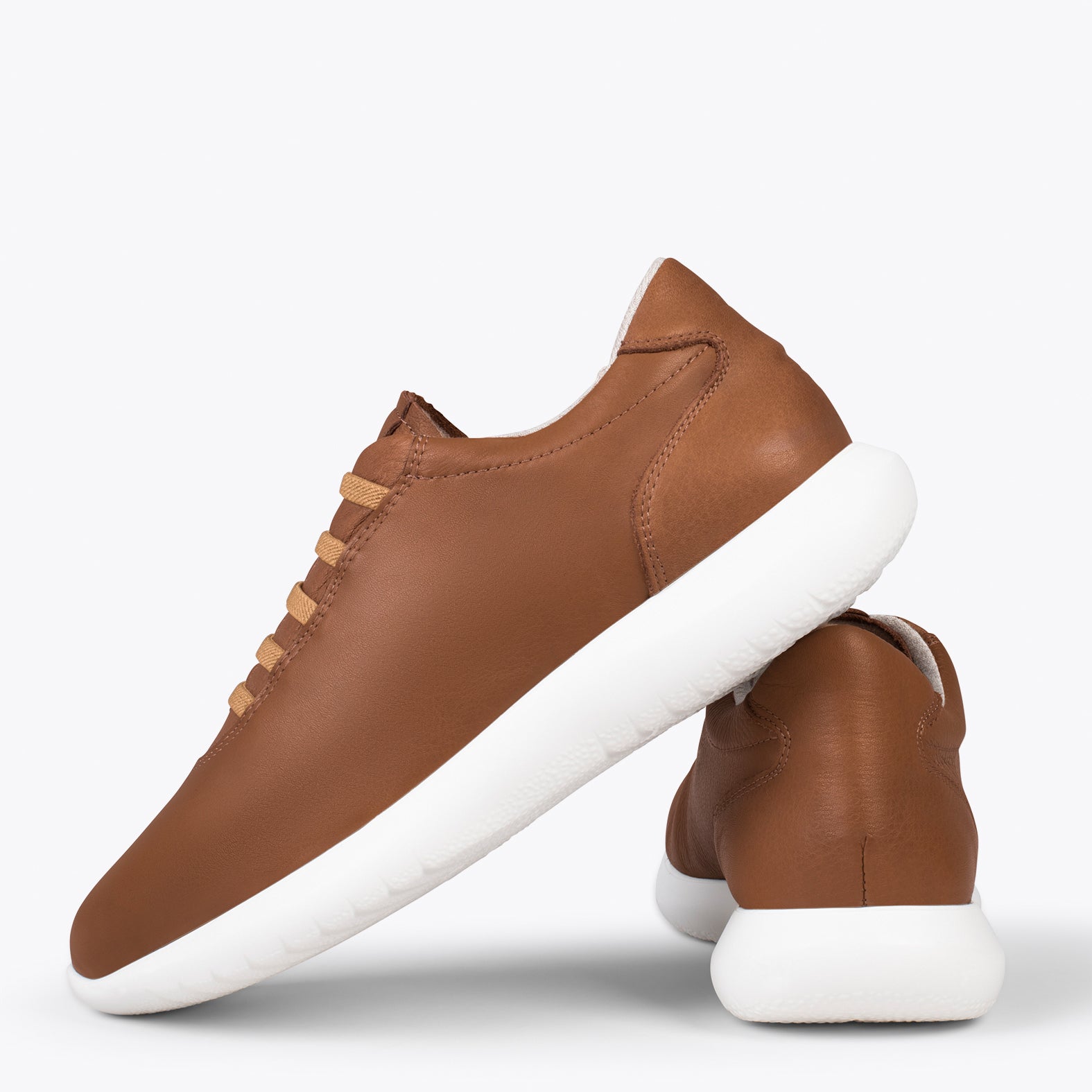 CHICAGO – CAMEL sneakers with elastic laces