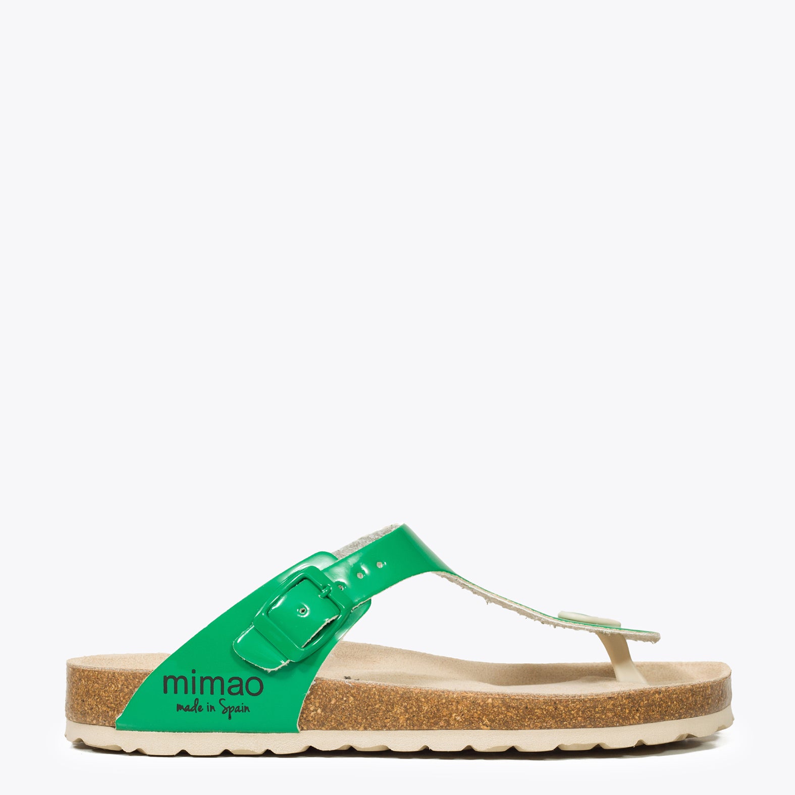 BLOG - Sandalia plana BIO de dedo VERDE