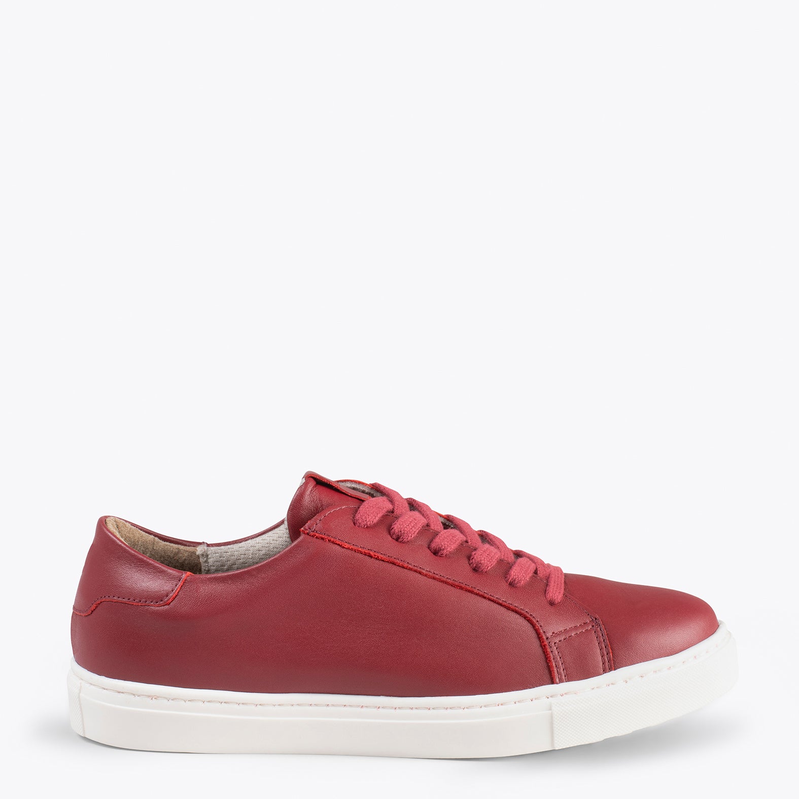 SNEAKER – BURGUNDY elegant lifestyle sneakers