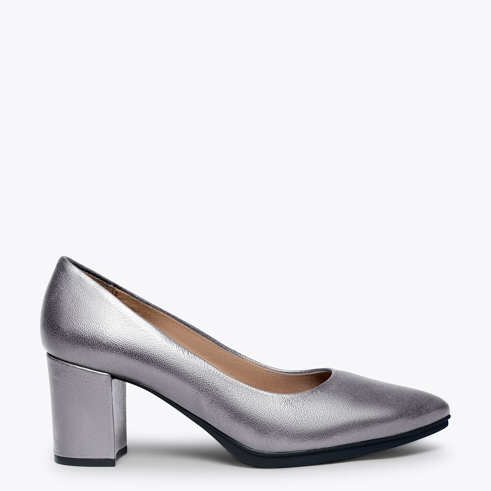 URBAN S SPLASH - Zapatos de piel metalizada PLATEADO - miMaO ®