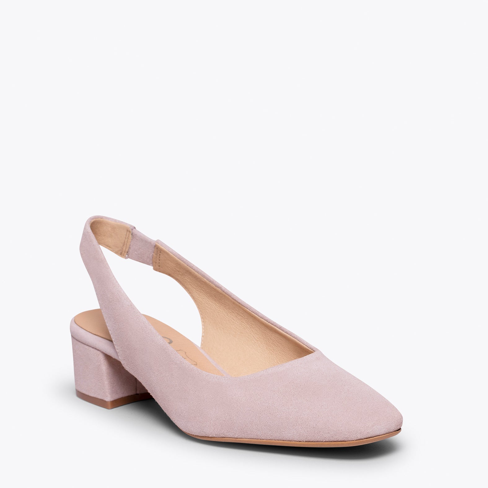 LADY Zapatos ROSA PALO destalonados de tacón