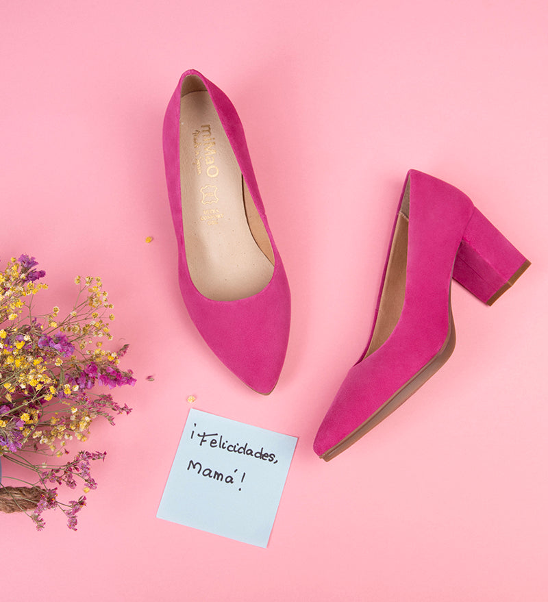 Zapatos rosas para el día de las madres