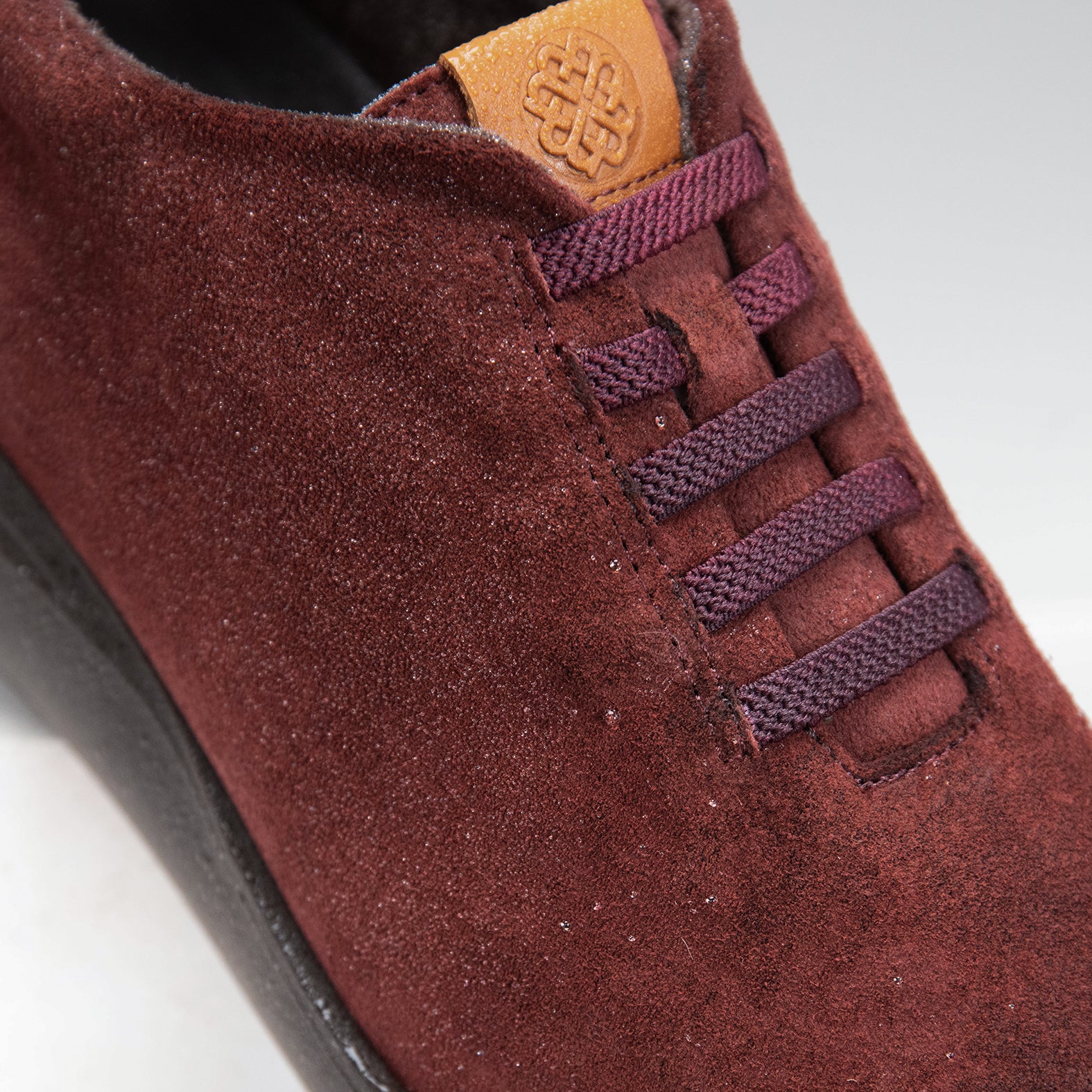FLY - BURGUNDY sneaker wedge
