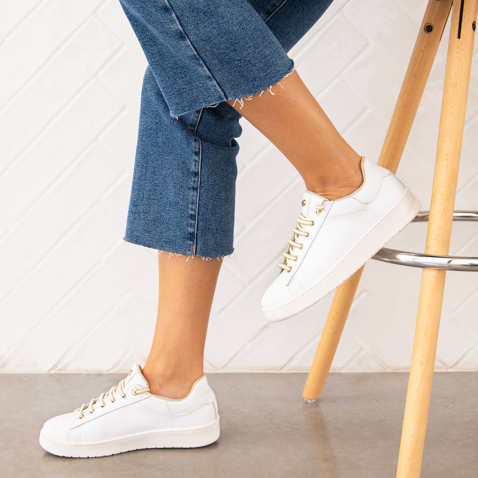 NANTES - Zapatillas Elegantes BLANCO