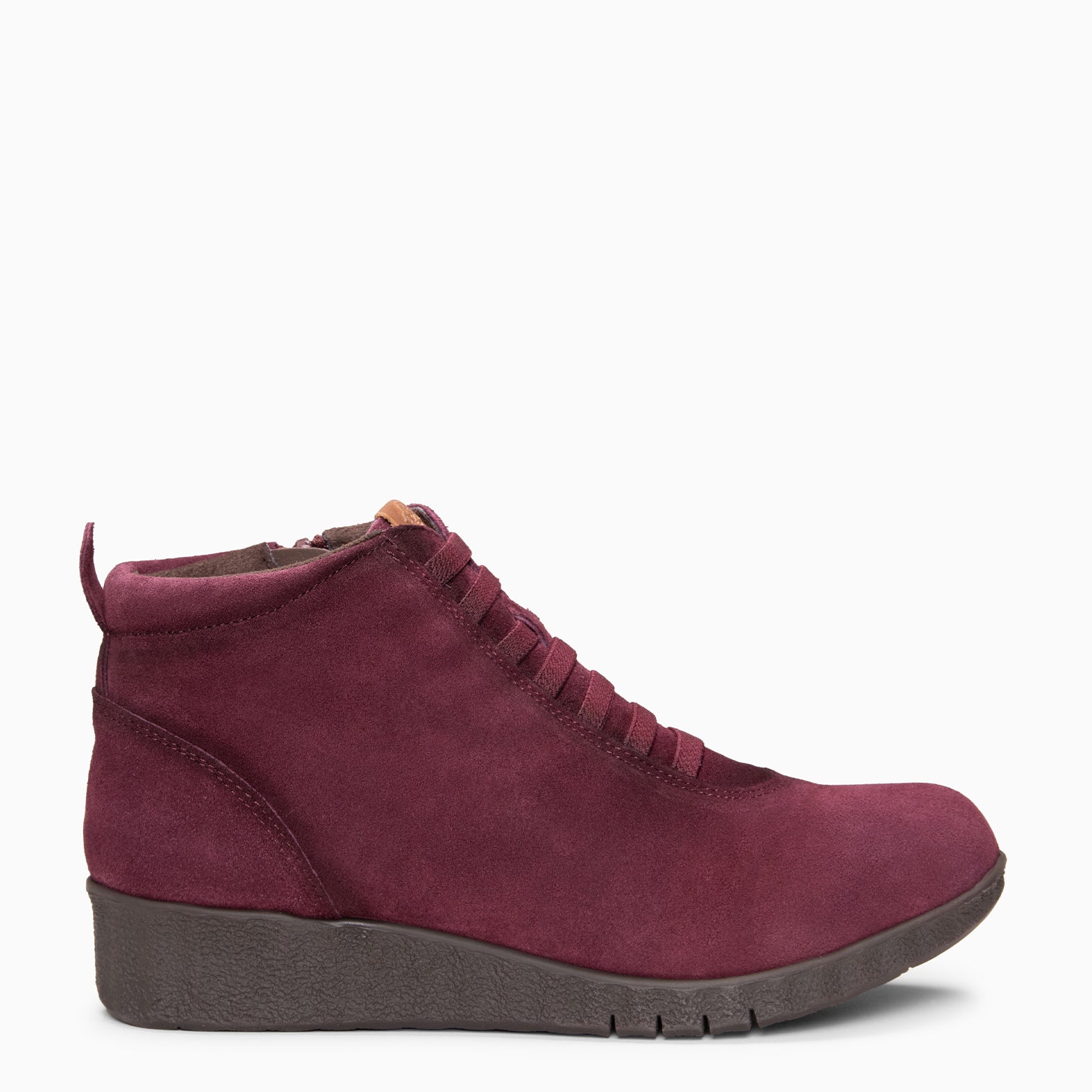 FLEXY - BURGUNDY WOMEN ANKLE SNEAKER