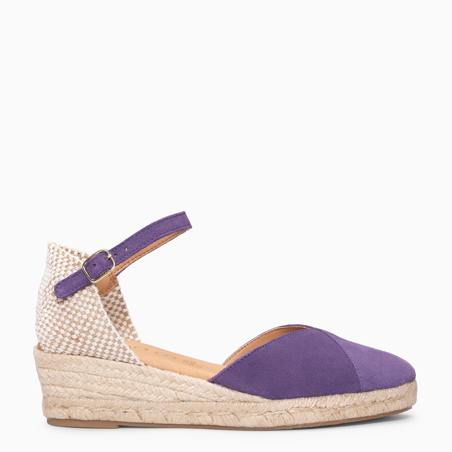 ICA - Cuñas de esparto bajas MORADO